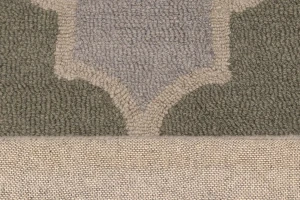 Multicolored Trellis 5X8 Hand-Tufted Modern Rug