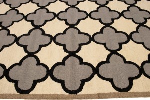 Multicolored Trellis 5X8 Hand-Tufted Modern Rug