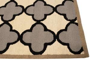 Multicolored Trellis 5X8 Hand-Tufted Modern Rug