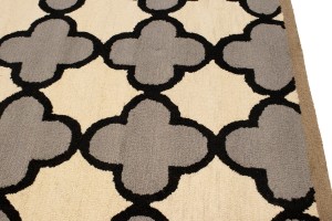 Multicolored Trellis 5X8 Hand-Tufted Modern Rug