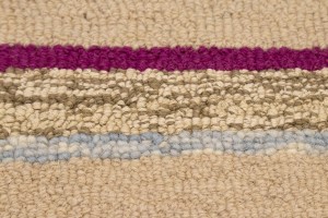 Multicolored Stripes 5X8 Hand-Tufted Modern Rug
