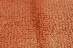 Coral Red Tie-Dye 5X8 Hand-Tufted Modern Rug