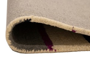 Multicolored Stripes 5X8 Hand-Tufted Modern Rug