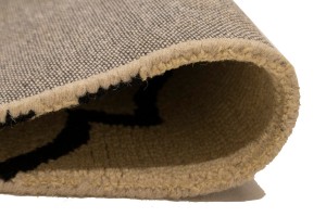 Cream Trellis 5X8 Hand-Tufted Modern Rug