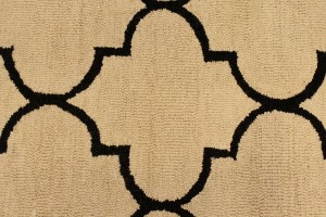 Cream Trellis 5X8 Hand-Tufted Modern Rug