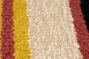 Multicolored Stripes 5X8 Hand-Tufted Modern Rug
