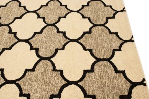 Multicolored Trellis 5X8 Hand-Tufted Modern Rug