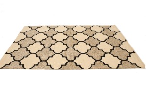 Multicolored Trellis 5X8 Hand-Tufted Modern Rug