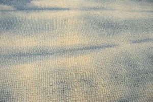 Blue Tie-Dye 5X8 Hand-Tufted Modern Rug