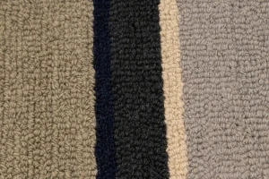 Multicolored Stripes 5X8 Hand-Tufted Modern Rug