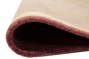 Deep Blush Tie-Dye 5X8 Hand-Tufted Modern Rug