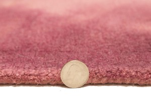 Deep Blush Tie-Dye 5X8 Hand-Tufted Modern Rug