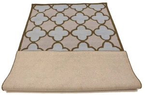 Multicolored Trellis 5X8 Hand-Tufted Modern Rug