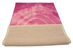 Fuchsia Tie-Dye 5X8 Hand-Tufted Modern Rug