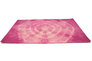 Fuchsia Tie-Dye 5X8 Hand-Tufted Modern Rug