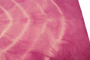 Fuchsia Tie-Dye 5X8 Hand-Tufted Modern Rug