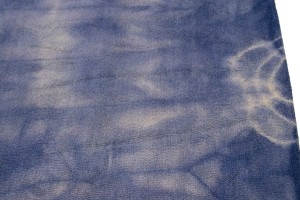 Purple-navy Tie-Dye 5X8 Hand-Tufted Modern Rug