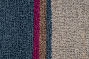 Multicolored Stripes 5X8 Hand-Tufted Modern Rug