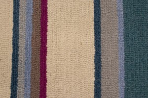 Multicolored Stripes 5X8 Hand-Tufted Modern Rug