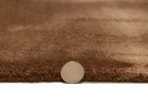 Brown Tie-Dye 5X8 Hand-Tufted Modern Rug
