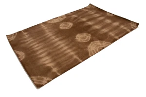 Brown Tie-Dye 5X8 Hand-Tufted Modern Rug