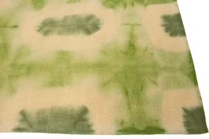 Green Tie-Dye 5X8 Hand-Tufted Modern Rug