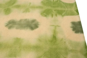 Green Tie-Dye 5X8 Hand-Tufted Modern Rug