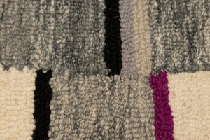 Multicolored Stripes 5X8 Hand-Tufted Modern Rug