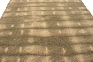Beige/Khaki Tie-Dye 5X8 Hand-Tufted Modern Rug