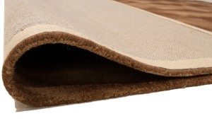 Brown Tie-Dye 5X8 Hand-Tufted Modern Rug