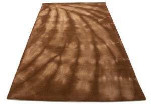 Brown Tie-Dye 5X8 Hand-Tufted Modern Rug