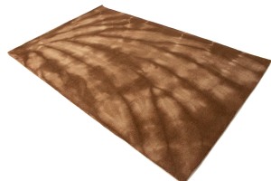 Brown Tie-Dye 5X8 Hand-Tufted Modern Rug