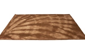 Brown Tie-Dye 5X8 Hand-Tufted Modern Rug