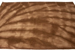 Brown Tie-Dye 5X8 Hand-Tufted Modern Rug