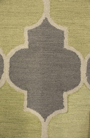 Multicolored Trellis 5X8 Hand-Tufted Modern Rug