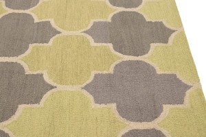 Multicolored Trellis 5X8 Hand-Tufted Modern Rug