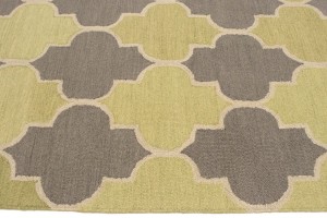 Multicolored Trellis 5X8 Hand-Tufted Modern Rug