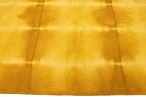 Golden Yellow Tie-Dye 5X8 Hand-Tufted Modern Rug