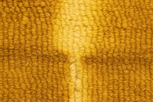 Golden Yellow Tie-Dye 5X8 Hand-Tufted Modern Rug