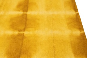 Golden Yellow Tie-Dye 5X8 Hand-Tufted Modern Rug
