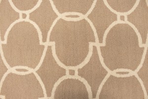 Beige Cream Trellis 5X8 Hand-Tufted Modern Rug