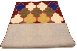 Multicolored Trellis 5X8 Hand-Tufted Modern Rug