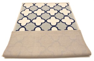 Multicolored Trellis 5X8 Hand-Tufted Modern Rug