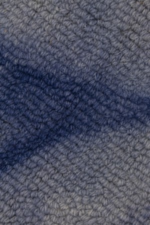 Purple-navy Tie-Dye 5X8 Hand-Tufted Modern Rug