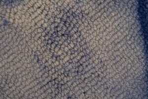 Purple-navy Tie-Dye 5X8 Hand-Tufted Modern Rug