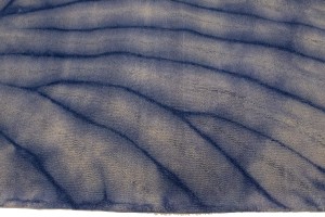 Purple-navy Tie-Dye 5X8 Hand-Tufted Modern Rug