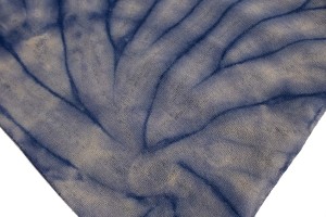 Purple-navy Tie-Dye 5X8 Hand-Tufted Modern Rug