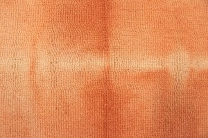 Coral Red Tie-Dye 5X8 Hand-Tufted Modern Rug