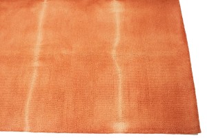 Coral Red Tie-Dye 5X8 Hand-Tufted Modern Rug