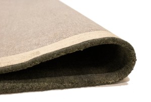 Dark Brown Tie-Dye 5X8 Hand-Tufted Modern Rug